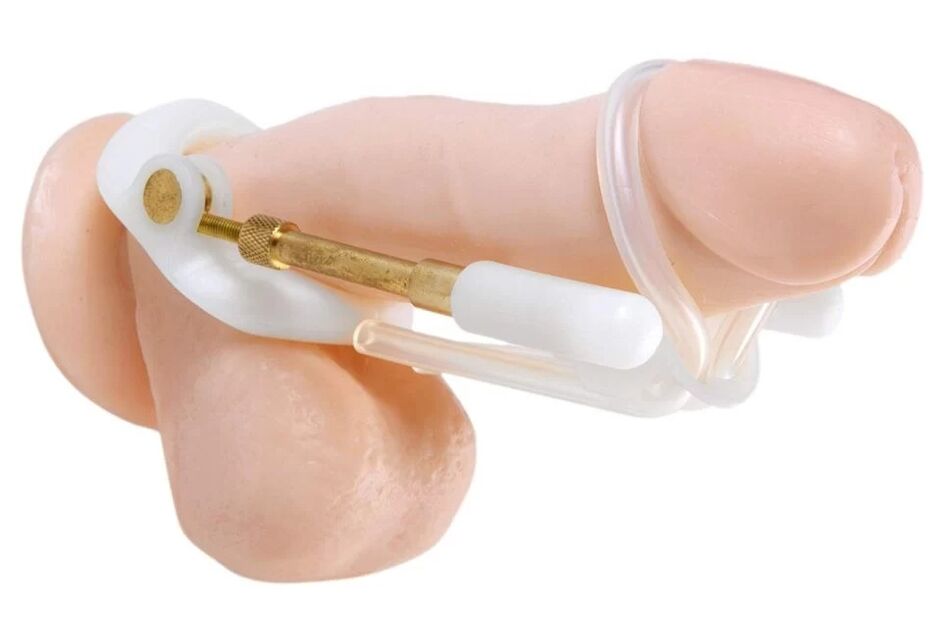 The extender is one of the best means for penis enlargement